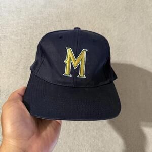 Vintage Milwaukee Brewers Snapback Hat MLB